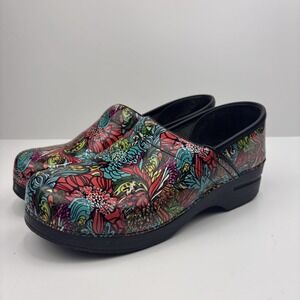 Dansko Professional Slip-On Nursing Clogs Women's US 10.5 EU 41 Floral Paisley